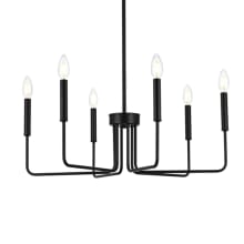 Willa 6 Light 26" Wide Candle Pendant