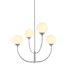 Nyomi 4 Light 30" Wide Chandelier