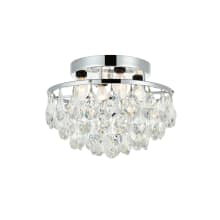 Clara 4 Light 14" Wide Semi-Flush Ceiling Fixture