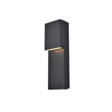 Raine 16" Tall LED Outdoor Wall Sconce