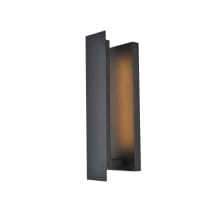 Raine 17" Tall LED Outdoor Wall Sconce - Wall Washer