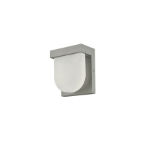 Raine 6" Tall LED Outdoor Wall Sconce with Acrylic Shade