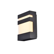 Raine 8" Tall LED Outdoor Wall Sconce