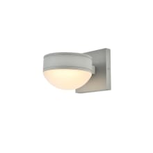 Raine 5" Tall LED Outdoor Wall Sconce - with Bowl Shade