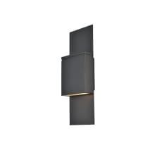 Raine 17" Tall LED Outdoor Wall Sconce