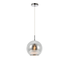 Reflection Single Light 9-1/2" Wide Mini Pendant with a Glass Shade