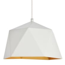 Arden Single Light 10-3/16" Wide Pendant with an Aluminum Shade