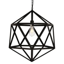 Redmond Single Light 19-11/16" Wide Pendant with an Aluminum Shade