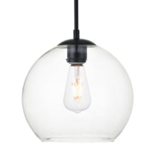 Baxter 10" Wide Plug-InMini Pendant with Clear Glass Shade