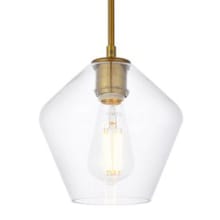 Gene 8" Wide Plug-InMini Pendant with Clear Glass Shade