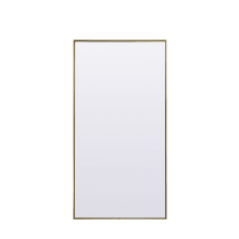 Eternity 30" W x 60" H Rectangular Framed Bathroom Mirror