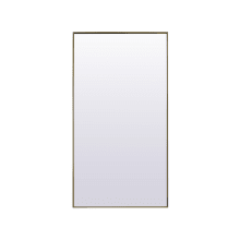 Eternity 72" x 36" Rectangular Flat Iron Full Length Mirror