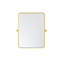 Everly 32" x 24" Transitional Rectangular Framed Bathroom Wall Mirror