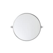 Everly 24" Diameter Transitional Circular Framed Bathroom Wall Mirror