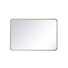 Evermore 27" x 40" Contemporary Rectangular Framed Bathroom Wall Mirror