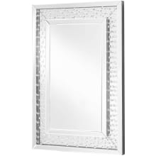 Modern 23-5/8" W x 35-3/8" H Rectangular Framed Bathroom Mirror