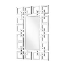 Modern 31-1/2" W x 47-1/2" H Rectangular Framed Bathroom Mirror