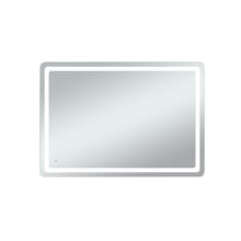 Genesis 42" x 60" Transitional Rectangular Frameless Bathroom Wall Mirror
