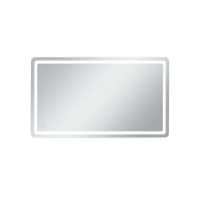 Genesis 42" x 72" Transitional Rectangular Frameless Bathroom Wall Mirror