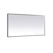 Pier 36" x 72" Modern Rectangular Aluminum Framed Bathroom Wall Mirror