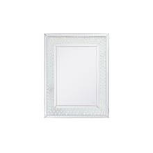 Raiden 36" x 28" Transitional Rectangular Framed Bathroom Wall Mirror