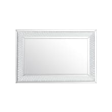 Raiden 32" x 48" Transitional Rectangular Framed Bathroom Wall Mirror