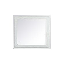Raiden 36" x 40" Transitional Rectangular Framed Bathroom Wall Mirror