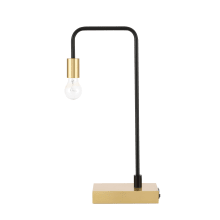 Marceline Single Light 22" Tall Gooseneck Table Lamp