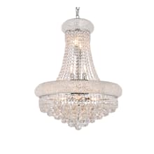 Primo 14 Light 20" Wide Crystal Empire Chandelier with Clear Royal Cut Crystals