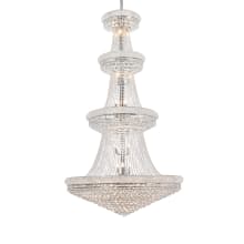 Primo 42 Light 48" Wide Crystal Empire Chandelier with Clear Royal Cut Crystals