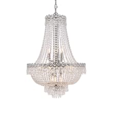 Century 12 Light 20" Wide Crystal Empire Chandelier with Clear Royal Cut Crystals