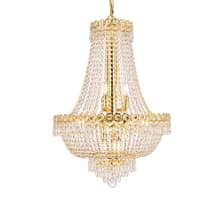 Century 12 Light 20" Wide Crystal Empire Chandelier with Clear Royal Cut Crystals