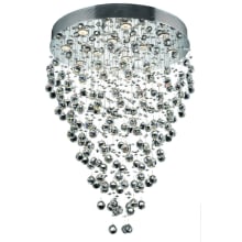 Galaxy 12 Light 28" Wide Crystal Chandelier with Clear Royal Cut Crystals