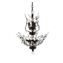 Orchid 8 Light 21" Wide Crystal Chandelier with Clear Royal Cut Crystals