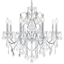 St. Francis 8 Light 26" Wide Crystal Chandelier with Clear Royal Cut Crystals