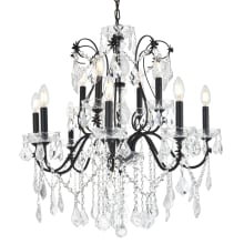 St. Francis 12 Light 28" Wide Crystal Chandelier with Clear Royal Cut Crystals