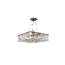 Maxime 12 Light 24" Wide Crystal Chandelier with Clear Royal Cut Crystals