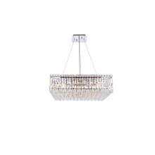 Maxime 12 Light 24" Wide Crystal Chandelier with Clear Royal Cut Crystals