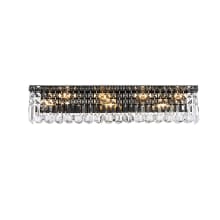 Maxime 7 Light 6" Tall Wall Sconce with Clear Royal Cut Crystals