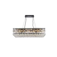 Maxime 16 Light 32" Wide Crystal Chandelier with Clear Royal Cut Crystals