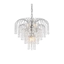 Falls 6 Light 19" Wide Crystal Pendant with Clear Royal Cut Crystals