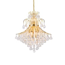 Toureg 15 Light 25" Wide Crystal Chandelier with Clear Royal Cut Crystals