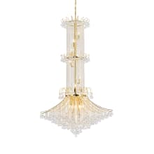 Toureg 20 Light 44" Wide Crystal Chandelier with Clear Royal Cut Crystals