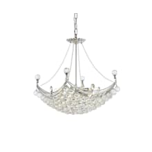 Corona 8 Light 20" Wide Crystal Pendant with Clear Royal Cut Crystals