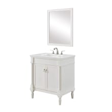 Lexington 30" Free Standing Single Basin Vanity Set with Cabinet and Engineered Stone Vanity Top
