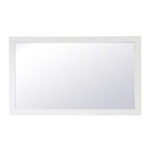 Aqua 36" x 60" Traditional Rectangular Framed Bathroom Wall Mirror