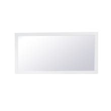 Aqua 36" x 72" Traditional Rectangular Framed Bathroom Wall Mirror