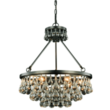 Bettina 6 Light 22" Wide Chandelier with Crystal Accents