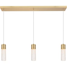 Constellation 3 Light 36" Wide LED Suspension Linear Pendant