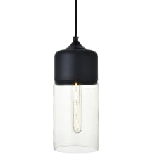 Ashwell Single Light 5" Wide Mini Pendant with Clear Glass